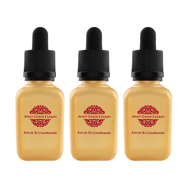 0mg Avant Garde E-liquid Opulence Range Glass Shortfill 30ml (Various