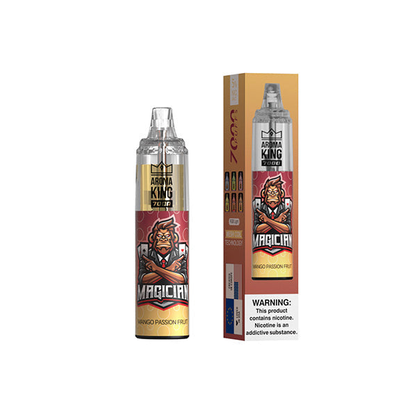 0mg Aroma King Tornado Disposable Vape Device 7000 Puffs