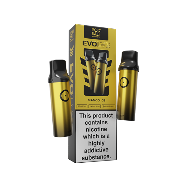 20mg Pod Salt Evolve Pods 2ml - 600 Puffs