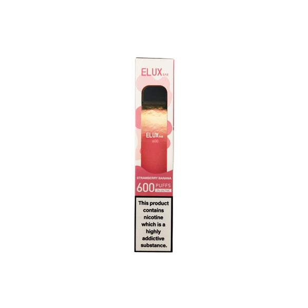 20mg Elux Bar Disposable Vape 600 Puffs