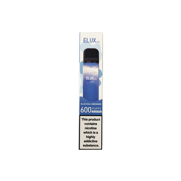 20mg Elux Bar Disposable Vape 600 Puffs