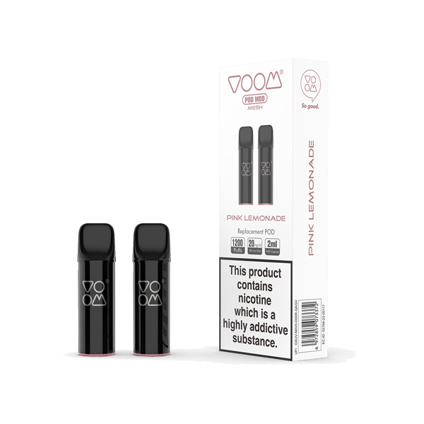 20mg Voom Pod Mod Replacement Mesh Pods 2PCS 1.2Ω...