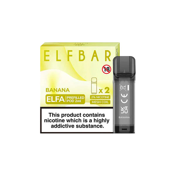 ELF Bar ELFA 20mg Replacement Prefilled Pods 2ml