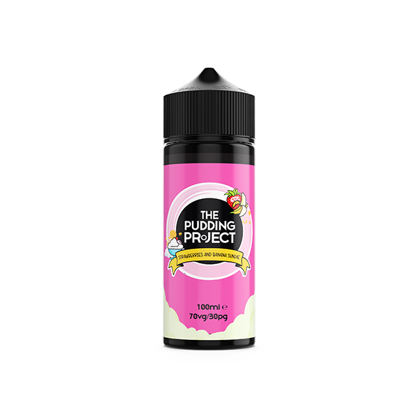 0mg Pudding Project E-liquid Shortfill 100ml (70VG...