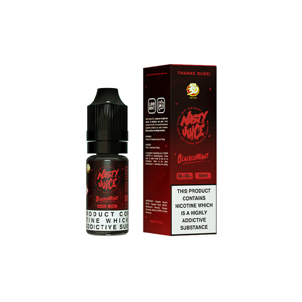 Nasty 50/50 6mg 10ml E-Liquids (50VG/50PG)