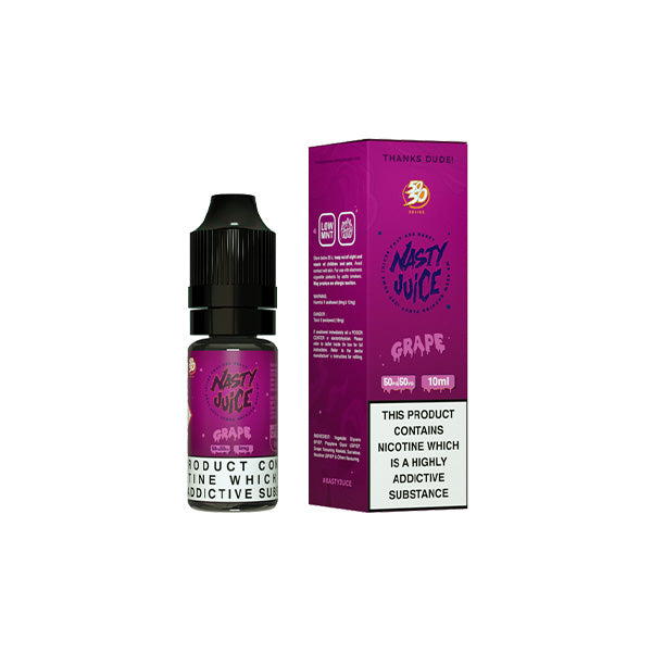 Nasty 50/50 6mg 10ml E-Liquids (50VG/50PG)