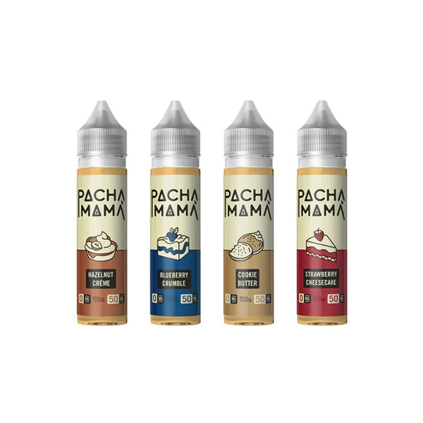 Pacha Mama Desserts By Charlie's Chalk Dust 50ml Shortfill 0mg