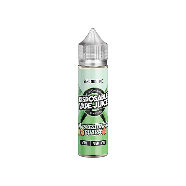 Vape Heaven Disposable Vape Juice 50ml Shortfill 0mg (70VG/30PG)