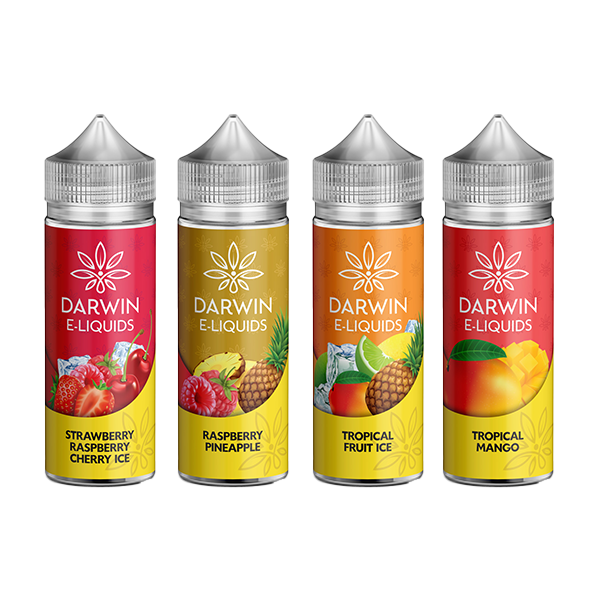 Darwin E Liquids 100ml Shortfill 0mg (70VG/30PG)