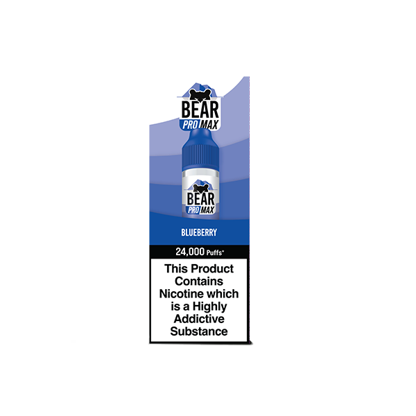 Bear Pro Max 75ml Shortfill includes 4X 20mg Salt ...