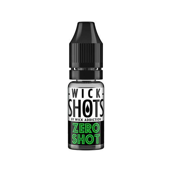 0mg Wick Addiction Wick Shots Zero Shot 10ml (70VG...