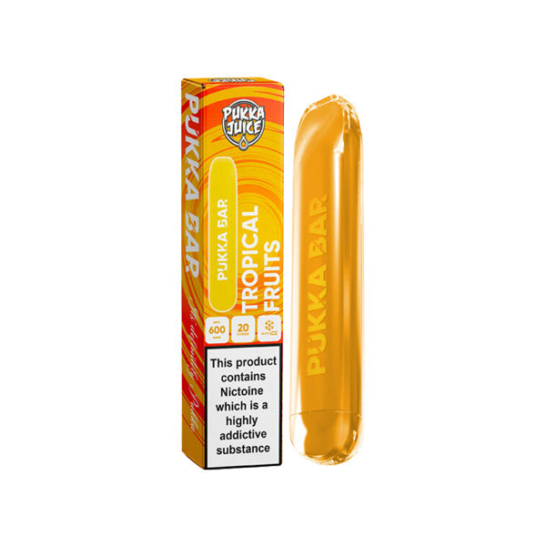 20mg Pukka Juice Pukka Bar Disposable Vape Pod 600...