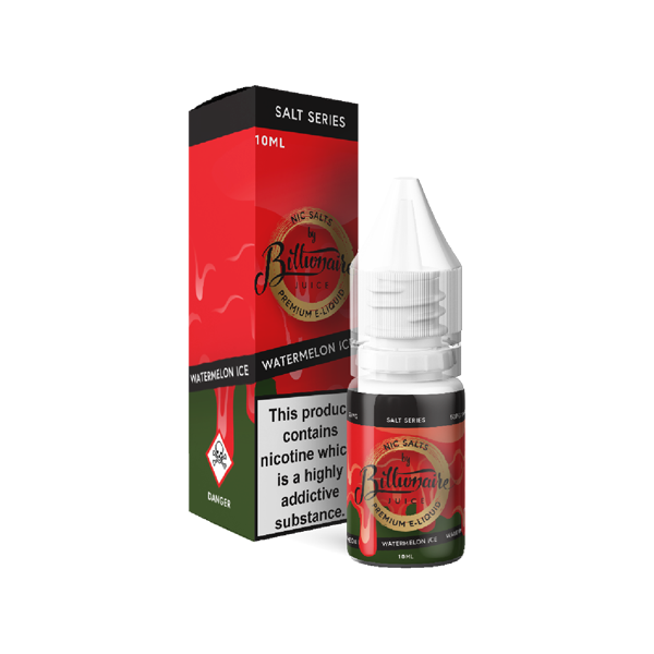 10mg Billionaire Juice Salt Series 10ml Nic Salts ...