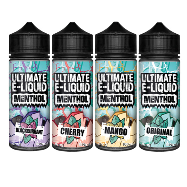 Ultimate E-liquid Menthol by Ultimate Puff 100ml Shortfill 0mg