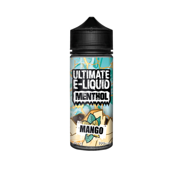 Ultimate E-liquid Menthol by Ultimate Puff 100ml Shortfill 0mg