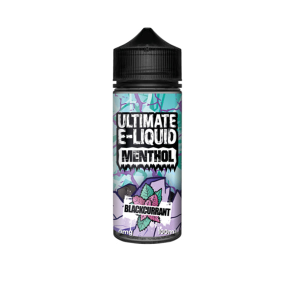 Ultimate E-liquid Menthol by Ultimate Puff 100ml Shortfill 0mg