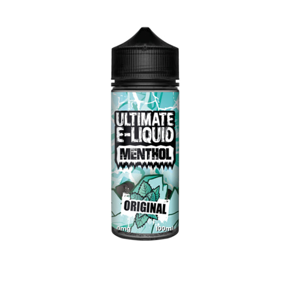 Ultimate E-liquid Menthol by Ultimate Puff 100ml Shortfill 0mg