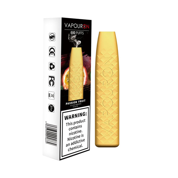 20mg Vapouron Bar Disposable Vape Pod 680 Puffs
