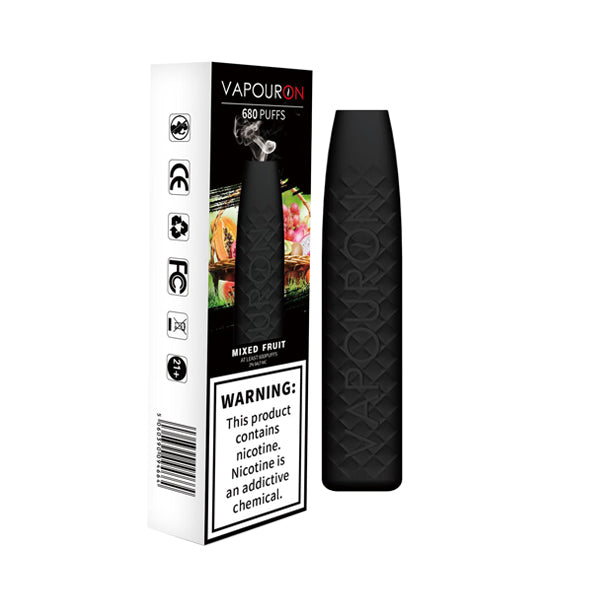 20mg Vapouron Bar Disposable Vape Pod 680 Puffs