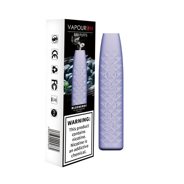 20mg Vapouron Bar Disposable Vape Pod 680 Puffs