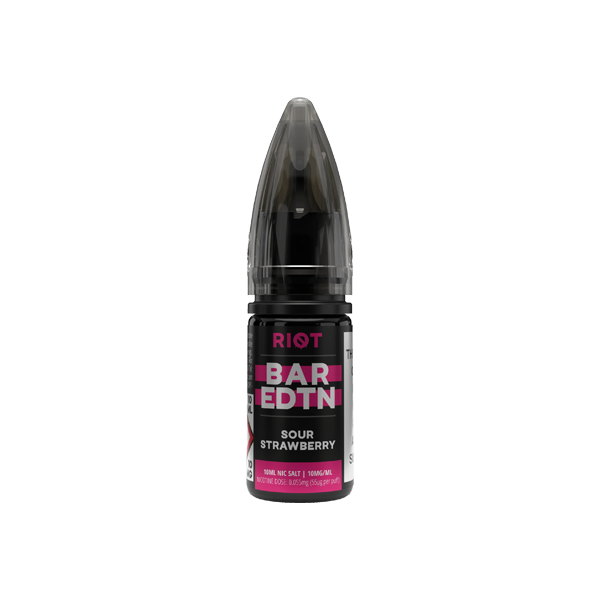 10mg Riot E-liquid BAR EDTN 10ml Nic Salts (50VG/5...