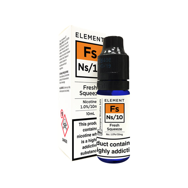 10MG Element Designer 10ML Flavoured Nic Salts