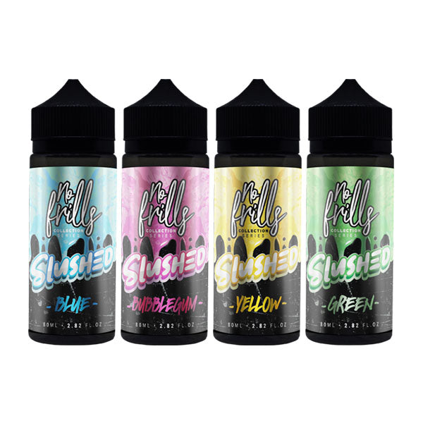 No Frills Collection Slushed 80ml Shortfill 0mg (8...