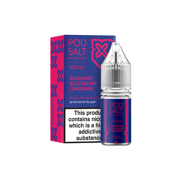 10mg Pod Salt Nexus 10ml Nic Salt (50VG/50PG)