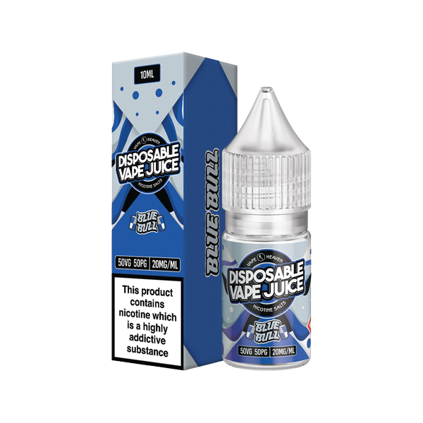 20mg Vape Heaven Disposable Vape Juice 10ml Nic Salts (50VG/50PG)