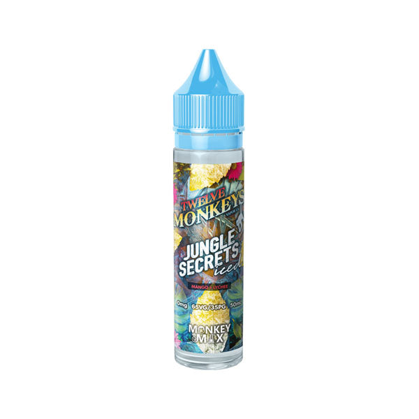 Twelve Monkeys Ice Age 50ml Shortfill 0mg (70VG/30...