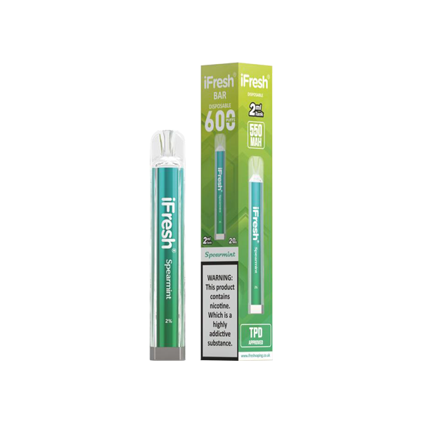 20mg iFresh Crystal Disposable Vape Device 600 Puffs