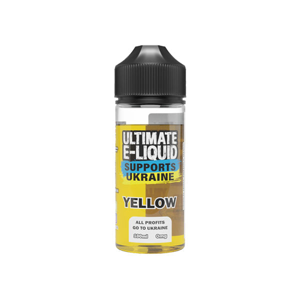 Ultimate E-liquid Supports Ukraine 100ml Shortfill...