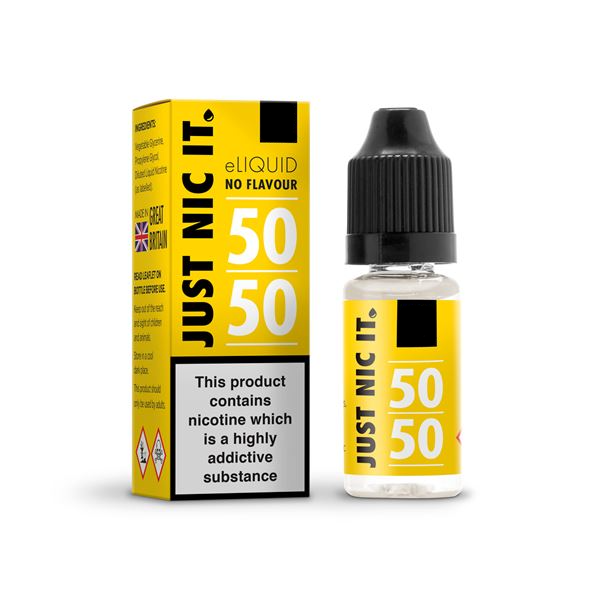 18mg Just Nic It Yellow Edition Nic Shot 10ml (50V...