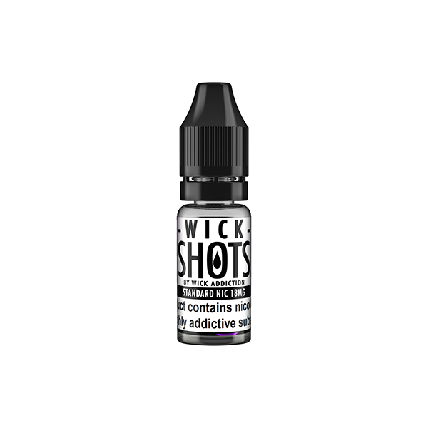 18mg Wick Addiction Wick Shot 10ml Nic Shot (70VG/...