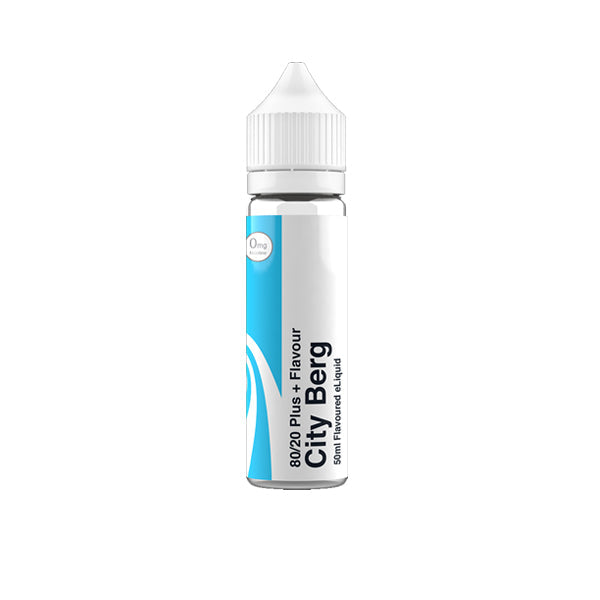 City Vape 50ml Shortfill 0mg (80VG/20PG)