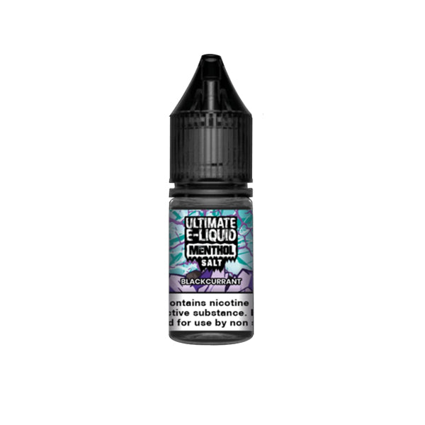 10mg Ultimate E-liquid Menthol Nic Salts 10ml (50V...