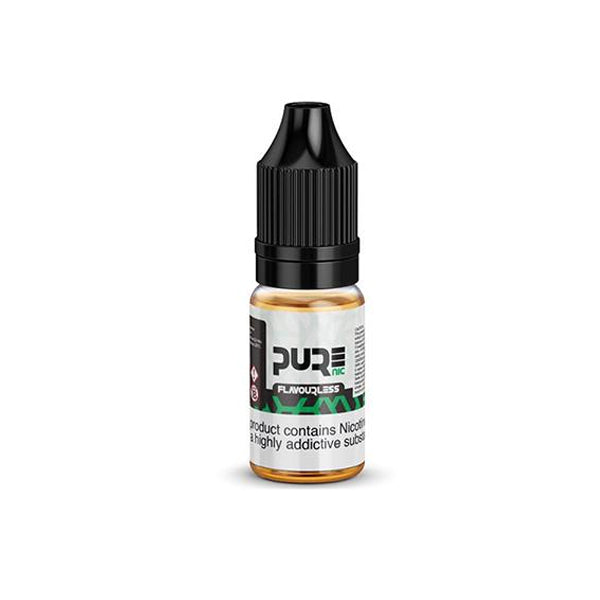 18mg Pure Nic Flavourless Nicotine Shot 10ml (70VG...