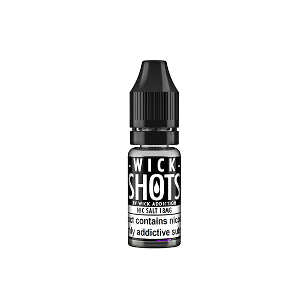 18mg Wick Addiction Wick Shot 10ml Nic salt (70VG/...