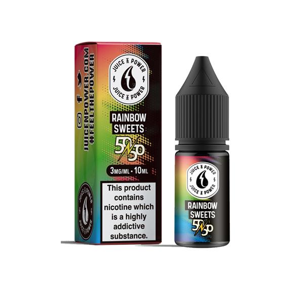 6mg Juice N' Power 10ml E-Liquid (50VG/50PG)