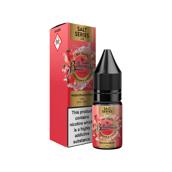 20mg Billionaire Juice Salt Series 2.0 10ml Nic Sa...