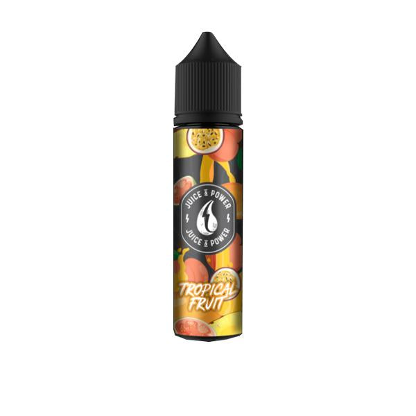 Juice N' Power Fruit Range 50ml Shortfill 0mg (70VG/30PG)