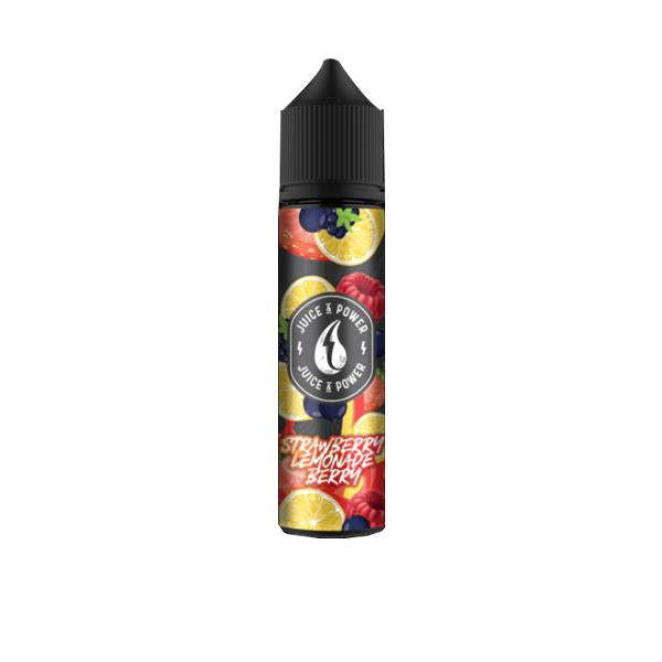 Juice N' Power Fruit Range 50ml Shortfill 0mg (70VG/30PG)