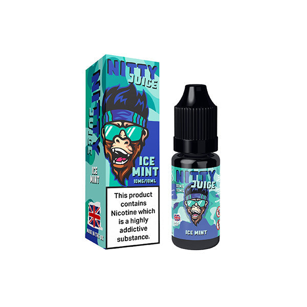 10mg Vapes Bars Nitty Juice Salts 10ml Nic Salt (5...