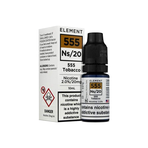 20MG Element Designer 10ML Flavoured Nic Salts