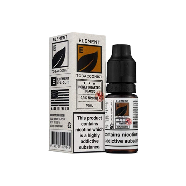 20MG Element Designer 10ML Flavoured Nic Salts