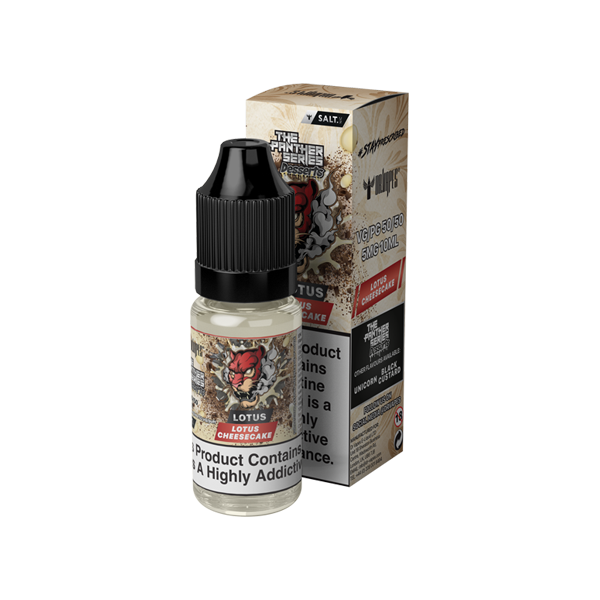 10mg The Panther Series Desserts By Dr Vapes 10ml Nic Salt (50VG/50PG)