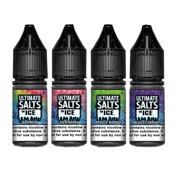 10mg Ultimate Puff Salts On Ice 10ml Flavoured Nic...