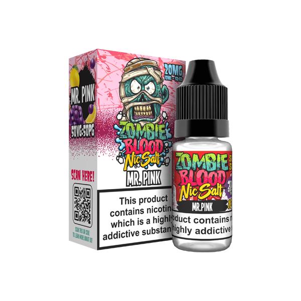 10mg Zombie Blood Nic Salts 10ml (50VG/50PG)