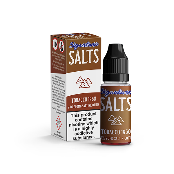 20mg Signature Salts By Signature Vapours 10ml Nic Salt (50VG/50PG) (B