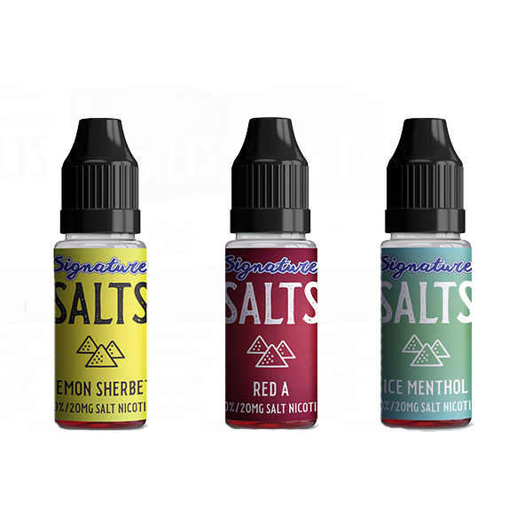 20mg Signature Salts By Signature Vapours 10ml Nic Salt (50VG/50PG) (B